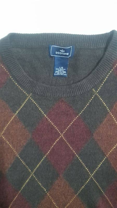 DOCKERS Cardigan sweater shirt 4