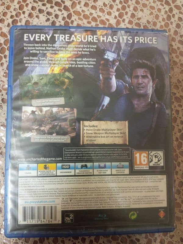 Uncharted 4: A Thief's End (PS4) – Like New, Great Deal! 1