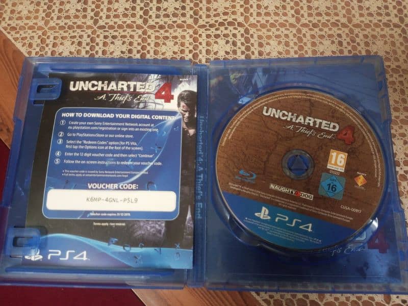 Uncharted 4: A Thief's End (PS4) – Like New, Great Deal! 2