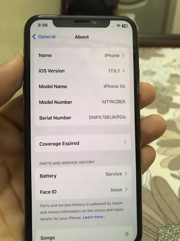 iPhone XS non pta 256gb 6