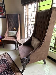 coffee chairs / bedroom chairs with table