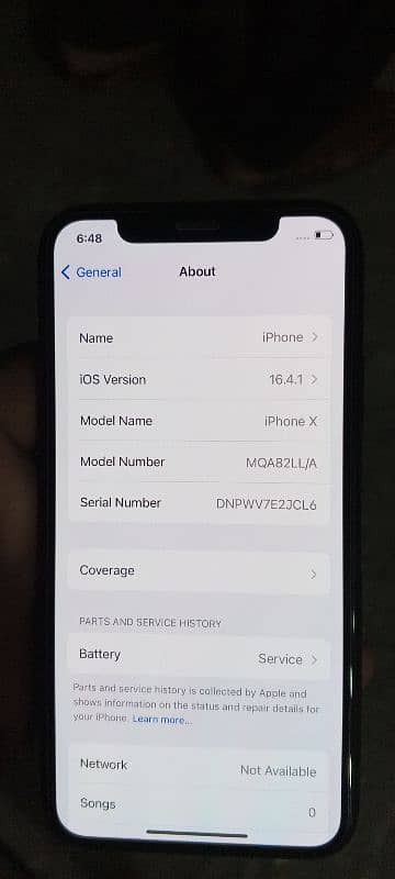 iphone x 256gb non pta 4