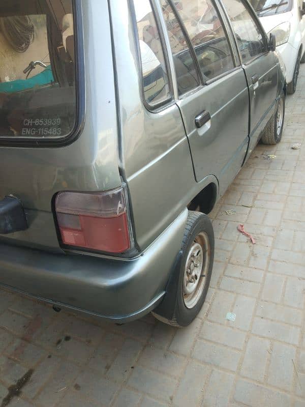 Suzuki Mehran VX 1991 8