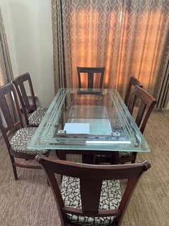 dining table with 6 chairs