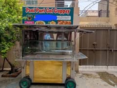 Pani pori food Cart