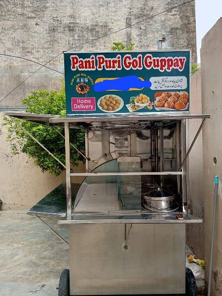 Pani pori food Cart 1