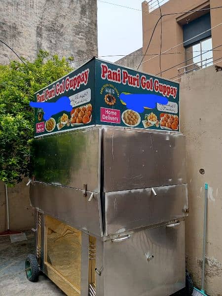 Pani pori food Cart 5