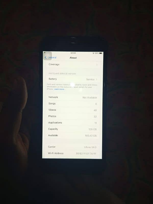 iPhone 8 plus 128 GB non PTA Jv 2 month same time condition 10 by 9 5 6