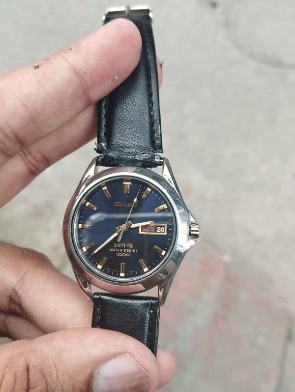 Seiko Sapphire Quartz 0