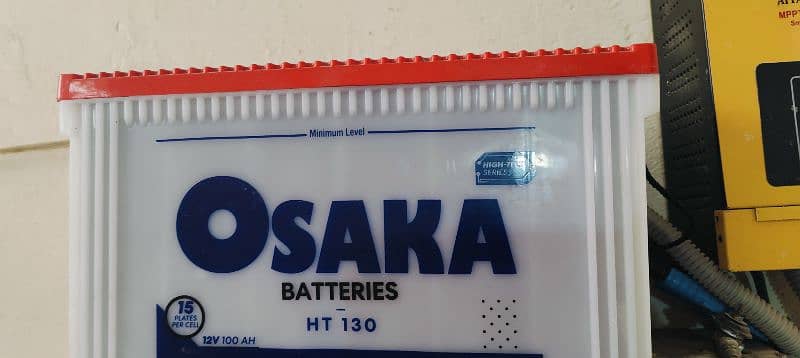 12v 100ah 15plates battery new only 3 months used 1