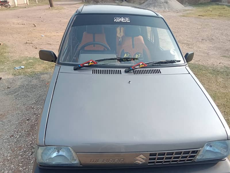 Suzuki mehran total jenuine with chilling ac and heater 3