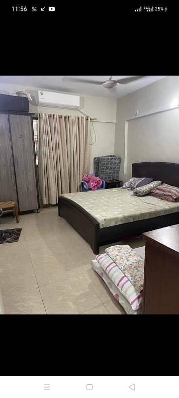 240 portion 3 bed dd available in gulshan-e-iqbal block 3 0