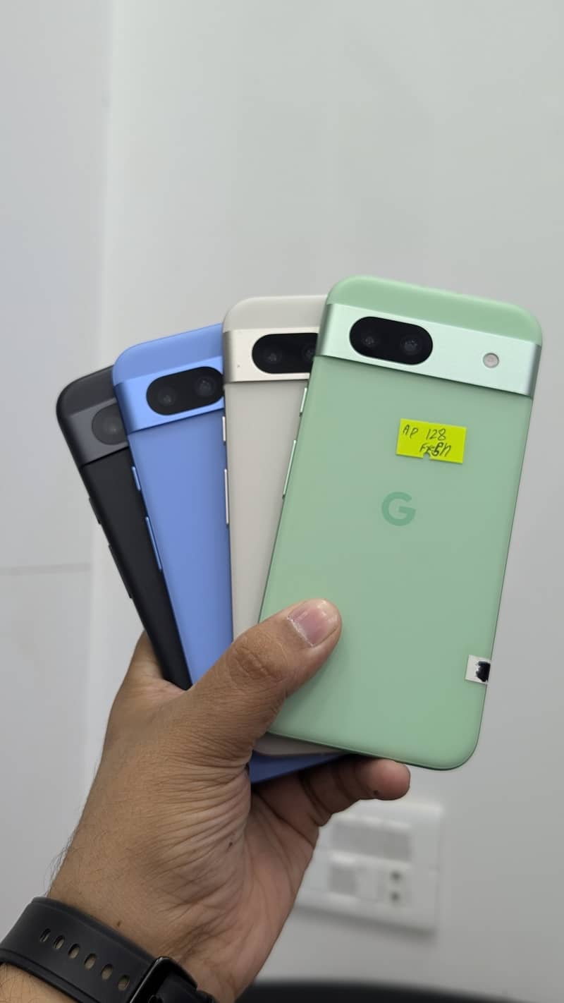 Google Pixel 8A 8gb 128gb & 256gb PTA Approved 0