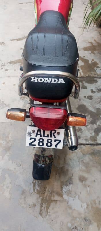 2022 Honda CD 70 All Punjab Number 5