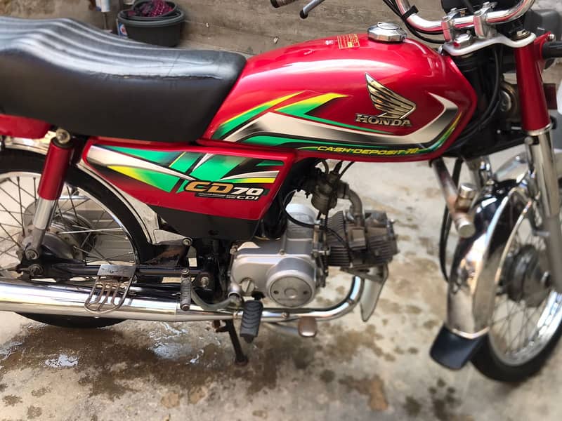 Honda CD 70 condition 10 by 9 4