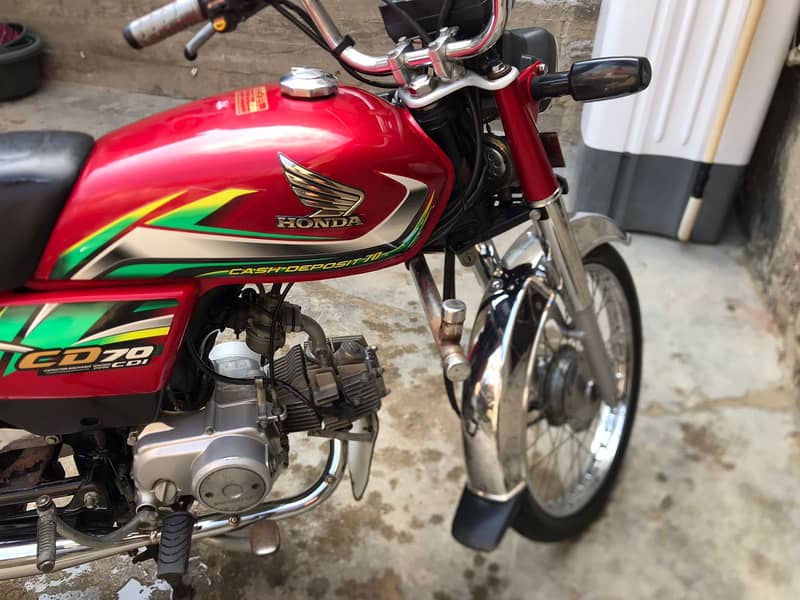 Honda CD 70 condition 10 by 9 7