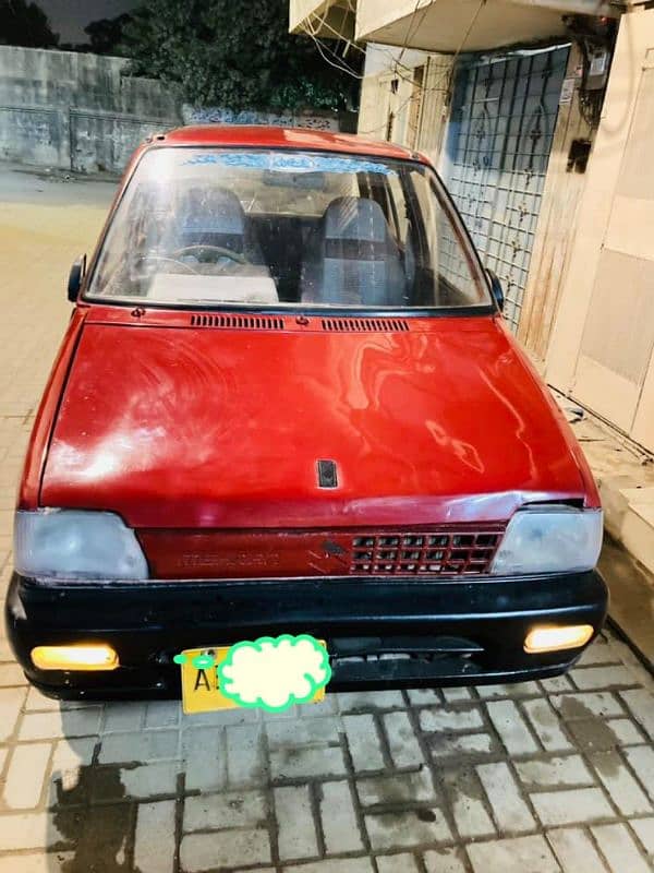 Suzuki Mehran VXR 1998 urgent sale 1