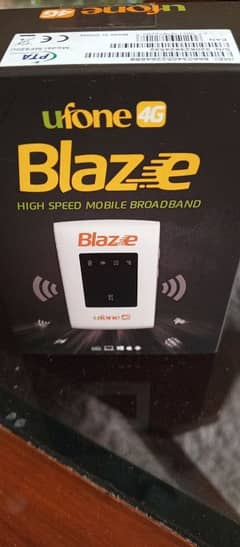 blaze. ufone hige speed broadband