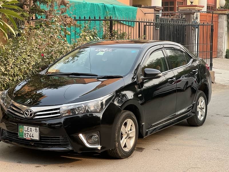 Toyota Corolla GLI automatic 2015 9