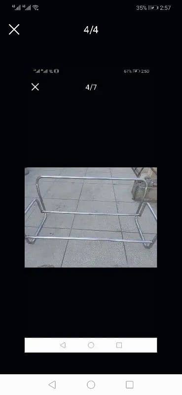 stainless steel pipe frame sofa frame 1