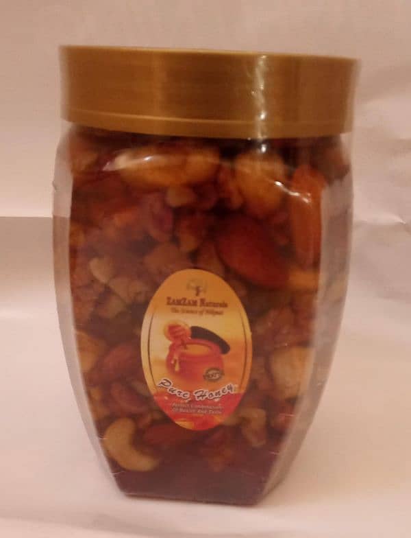 100 % Pure Honey with Dry Fruits. . 0