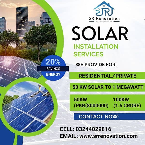 SR Solar installation Company PVT LMT 5