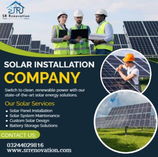 SR Solar installation Company PVT LMT 10