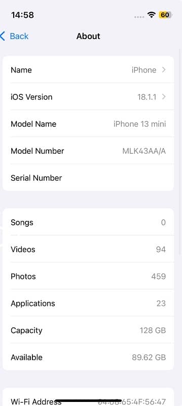 Iphone 13 mini 128gb factory unlock 8