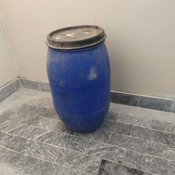 blue drum for chicken cutting 0