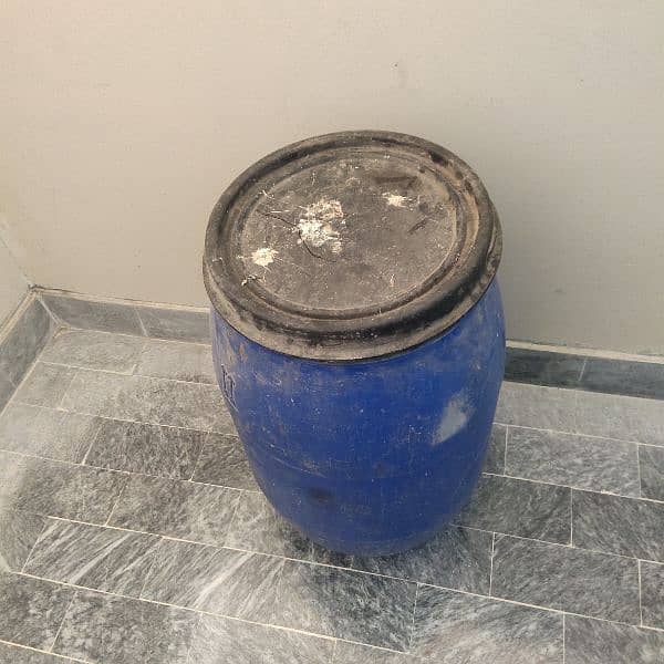 blue drum for chicken cutting 1