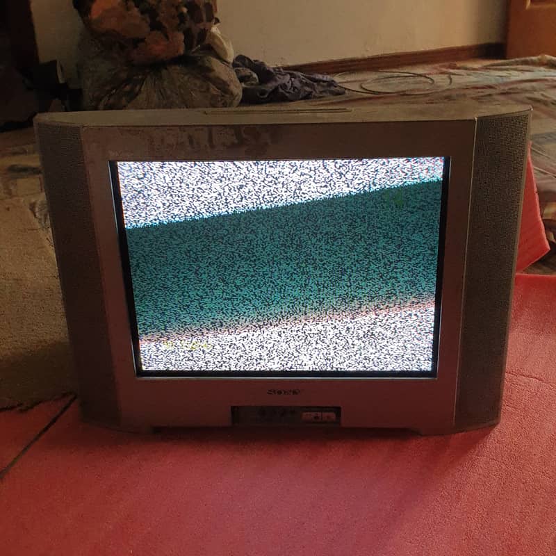 Sony Flat TV 21" inches used for sale 0