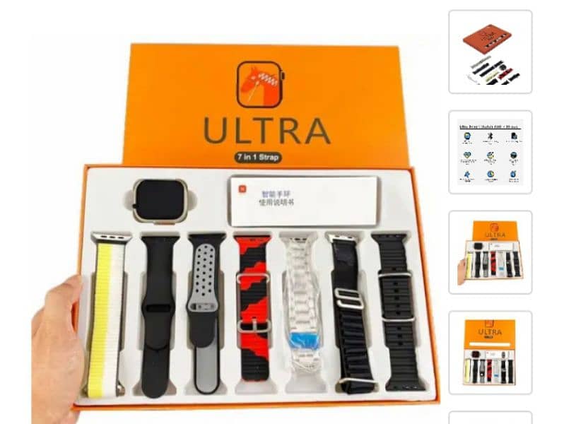 7 in 1 ultra smart watch 0