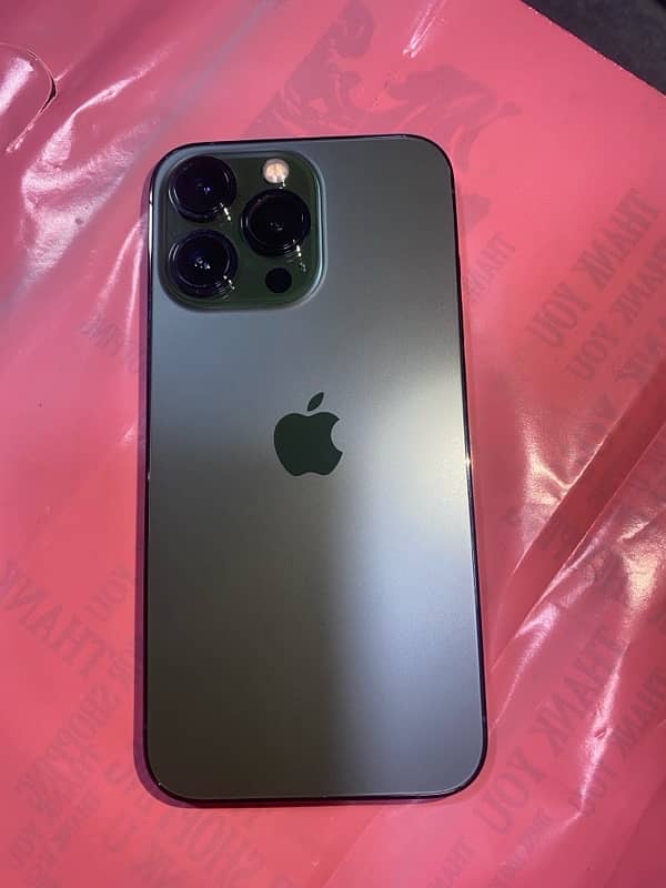 iphone 13 pro pta approved 128gb alpine green 0