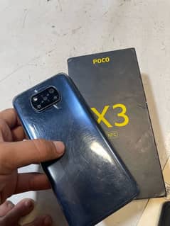 poco x3 Nfc 8/128 with box condition 10/8 price