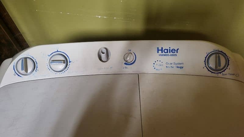 Haier washing Machine+dryer 4