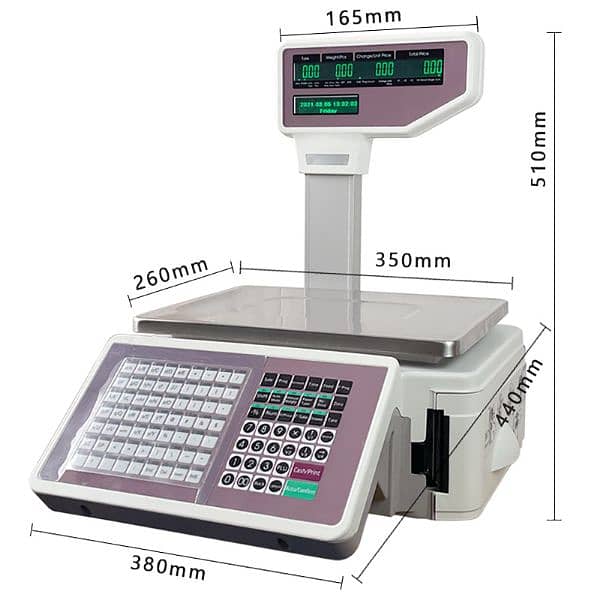 DIGITAL SCALE & BARCODE LABEL PRINTING 4