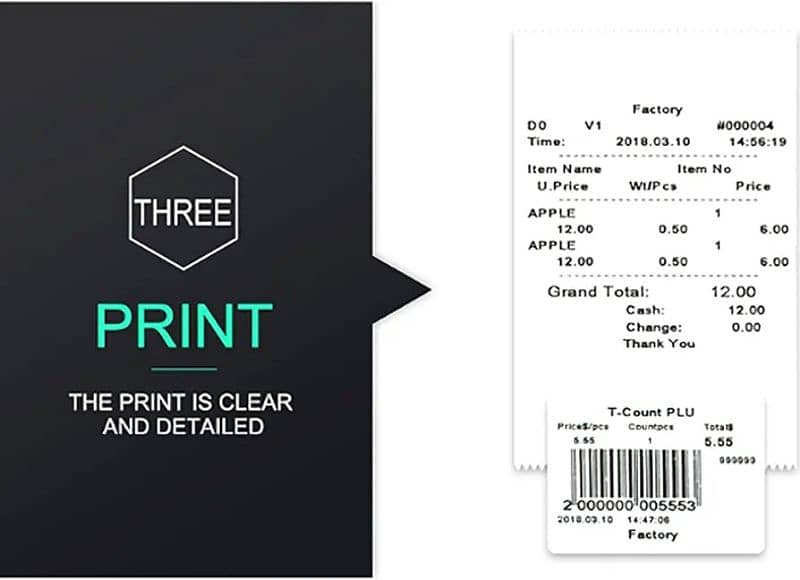 DIGITAL SCALE & BARCODE LABEL PRINTING 7