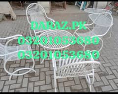 outdoor furniture iron garden chairs table