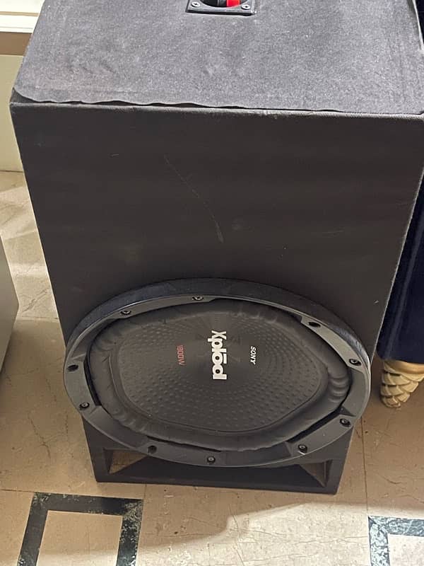 Sony Xplode 1800 Watt Base Tube Woofer 1