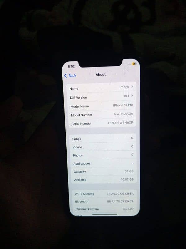 iphone 11 pro 64 gb 2