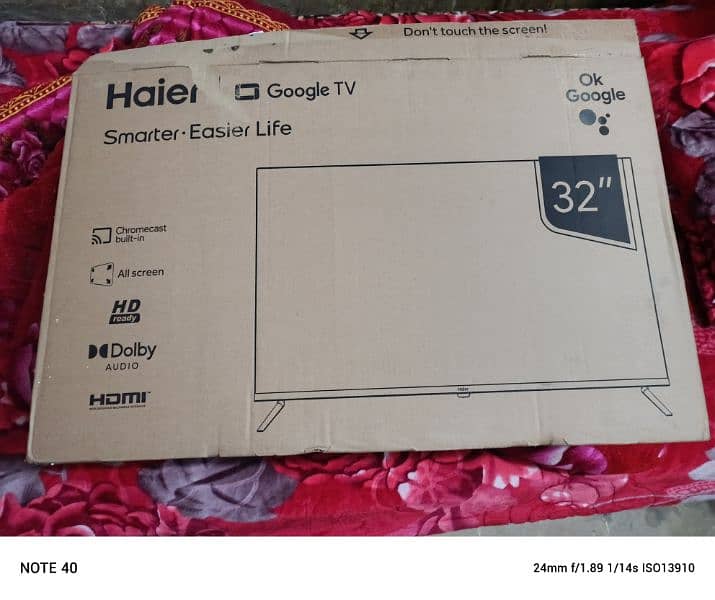 haier LED 32inch 2month used 1