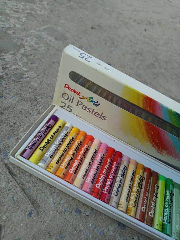 Original Pentel Arts Oil Pastels Colors 0