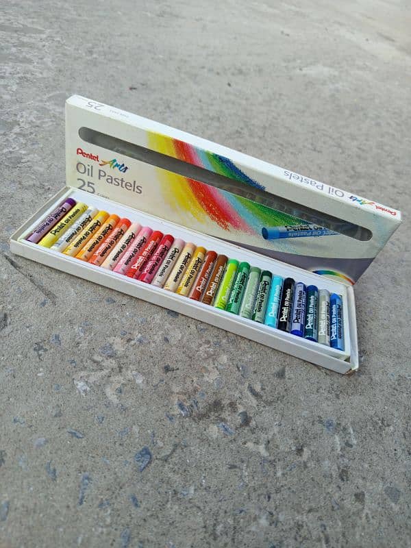 Original Pentel Arts Oil Pastels Colors 1