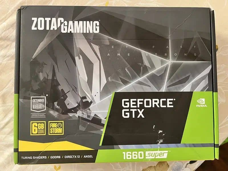 Nvidia Zotac Gtx 1660 Super 6GB DDR6 4