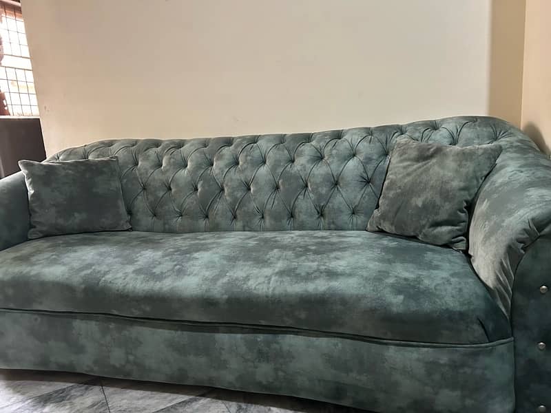 royal sofa quilted set self printed Molty foam 0