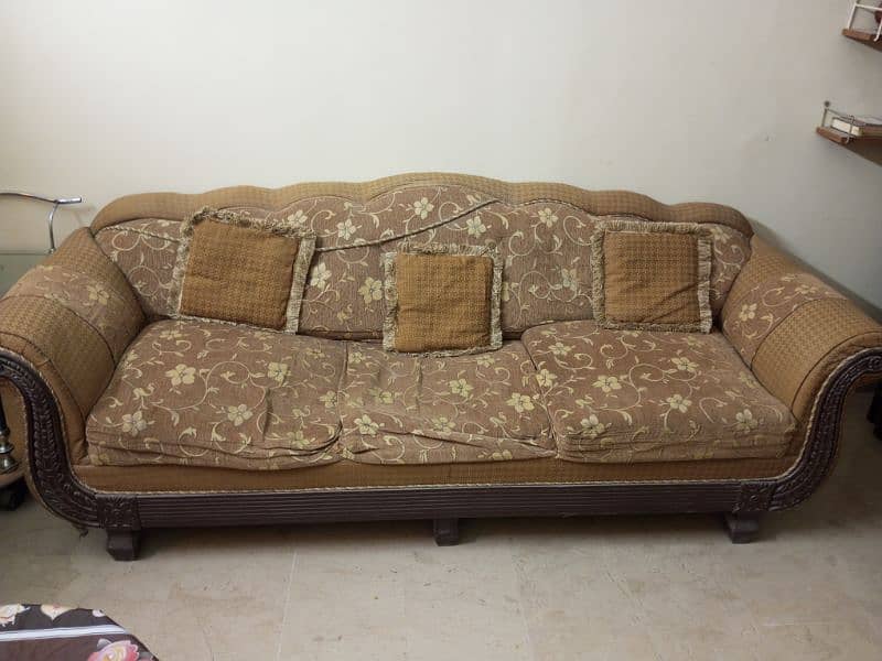 sofa set used 2