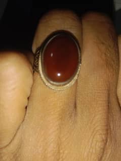 original Yamni Aqeeq silver Ring for sale