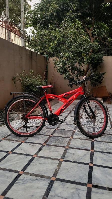 Rambo gear bicycle for sale in very good condition 3