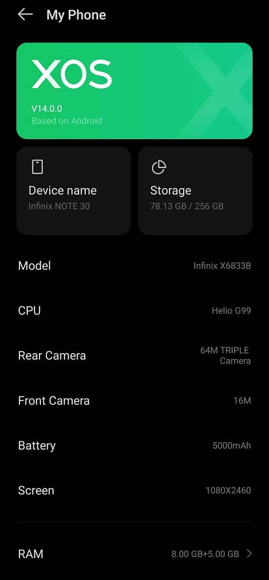 Infinix note 10 3