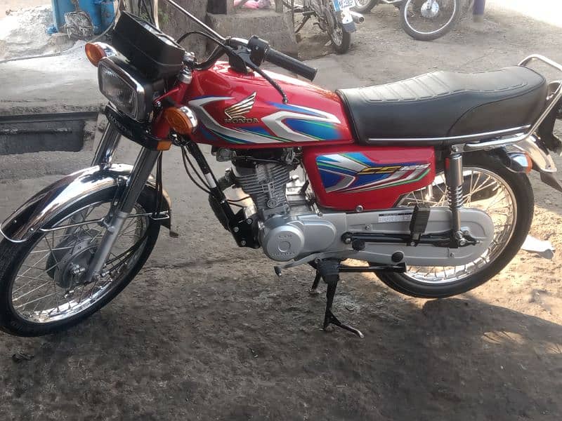 Honda 125 Rawalpindi number Good Condition 5